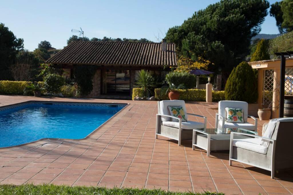 Casa Bella Con Piscina Villa Caldes De Montbui Exterior foto