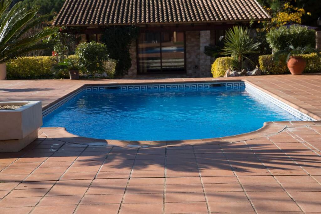 Casa Bella Con Piscina Villa Caldes De Montbui Exterior foto